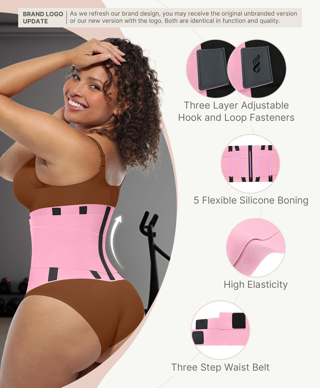 Waist Trainer Belt Waist Cincher Trimmer Ab Belt Tummy Control Body Shaper