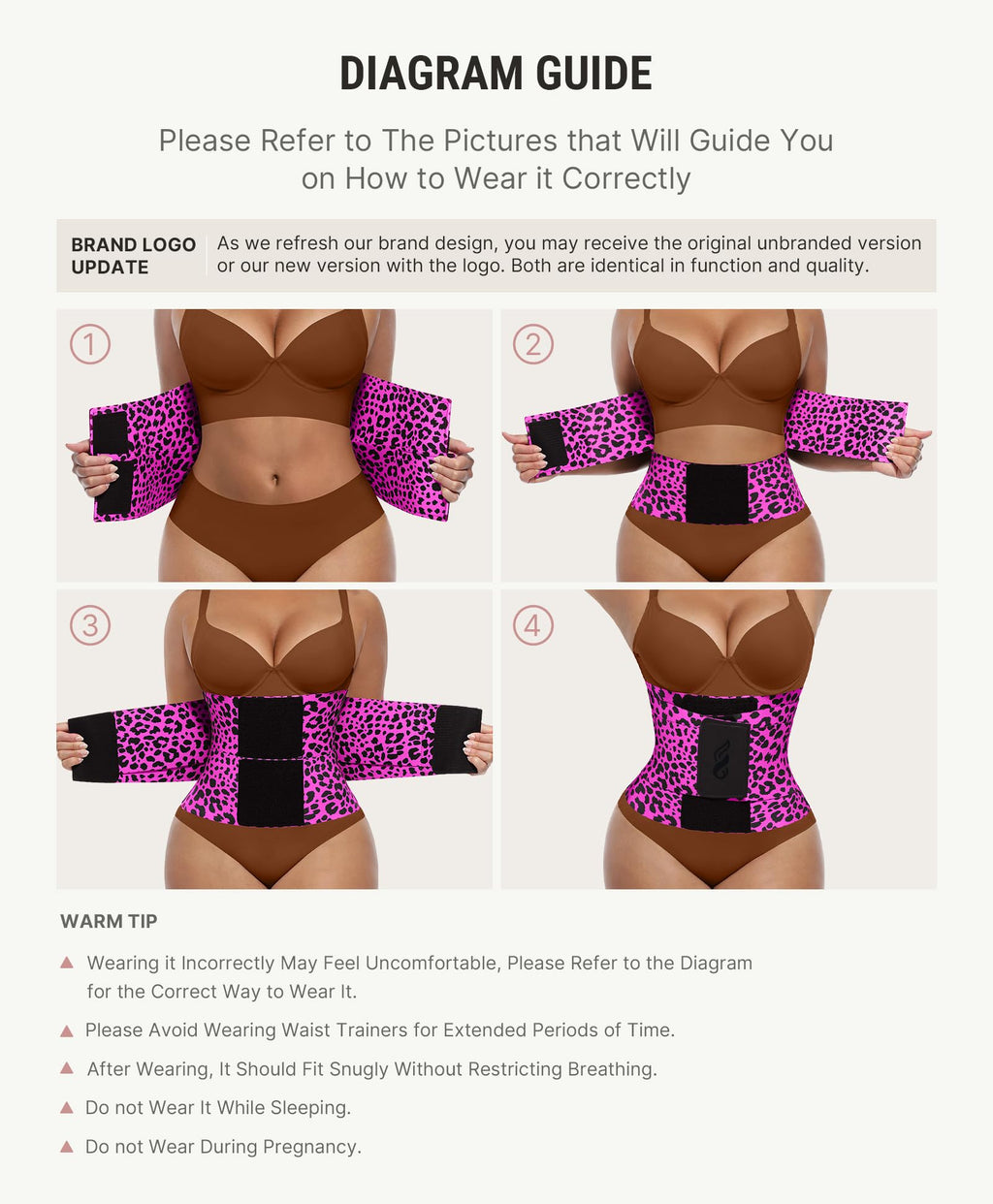 Waist Trainer Belt Waist Cincher Trimmer Ab Belt Tummy Control Body Shaper