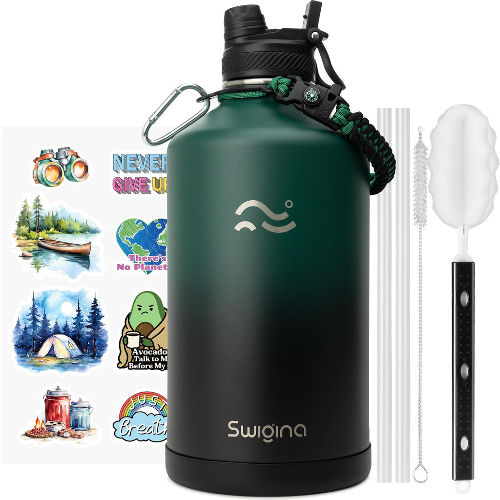 Insulated Water Bottle with Silicone Boot (36hrs Cold/18hrs Hot)