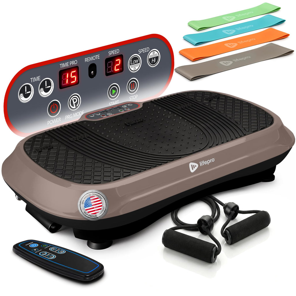 Waver Vibration Plate Exercise Machine – High-Intensity Vibration– Fitness Equipment for Strength & Toning