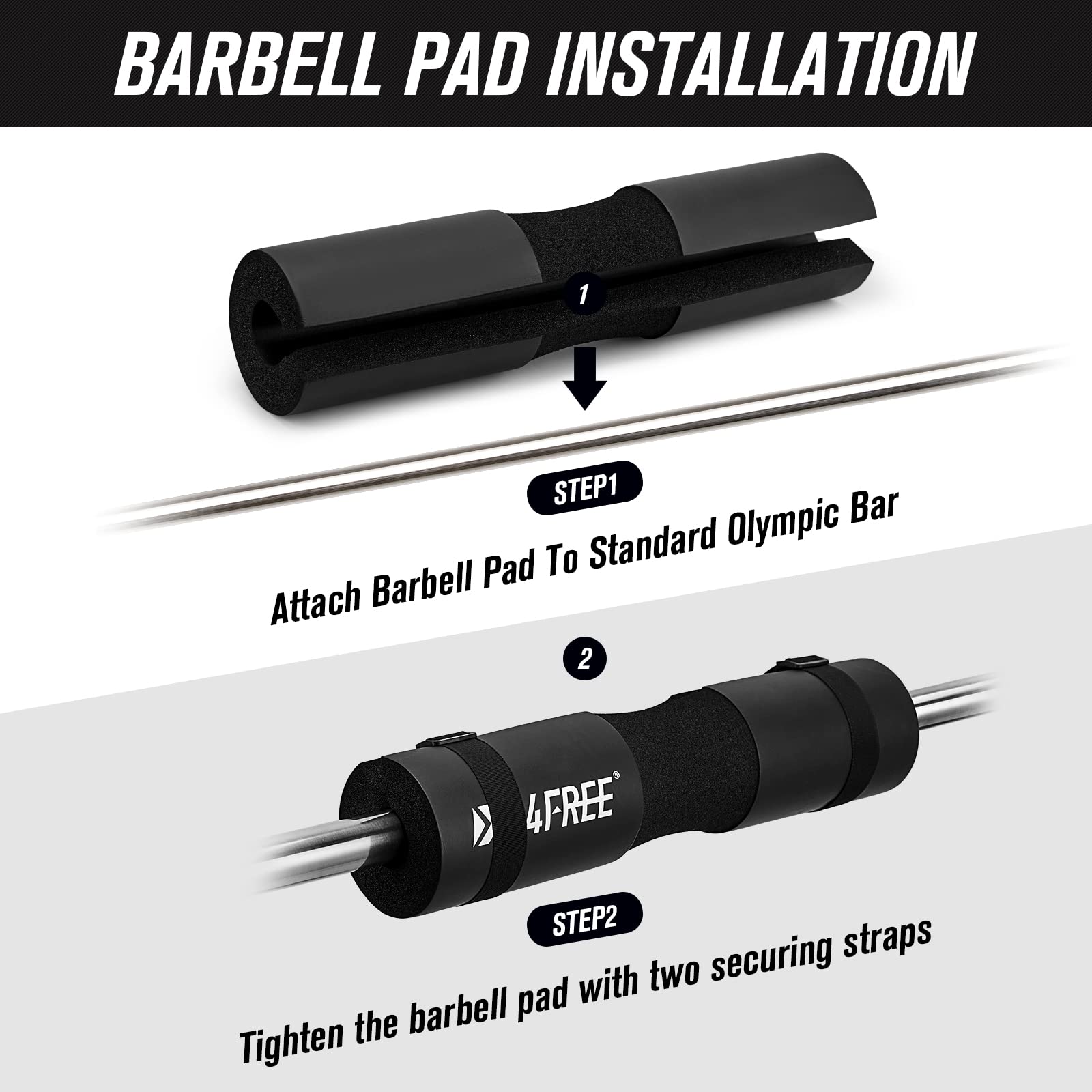 9Pcs Barbell Pad Set for Squat