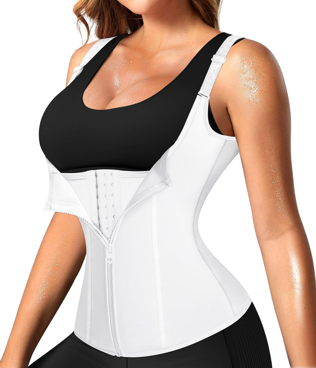Waist Trainer for Women Corset Shapewear with Zipper