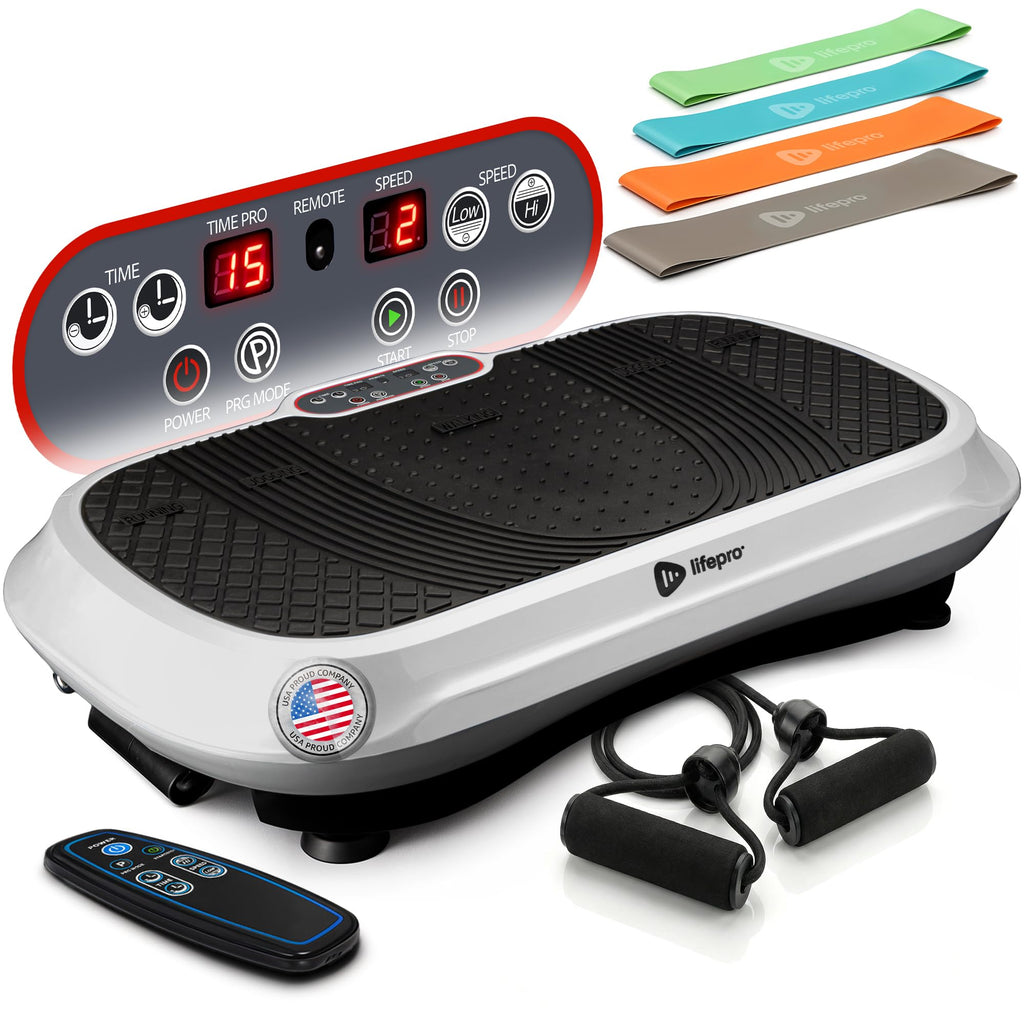 Waver Vibration Plate Exercise Machine – High-Intensity Vibration– Fitness Equipment for Strength & Toning