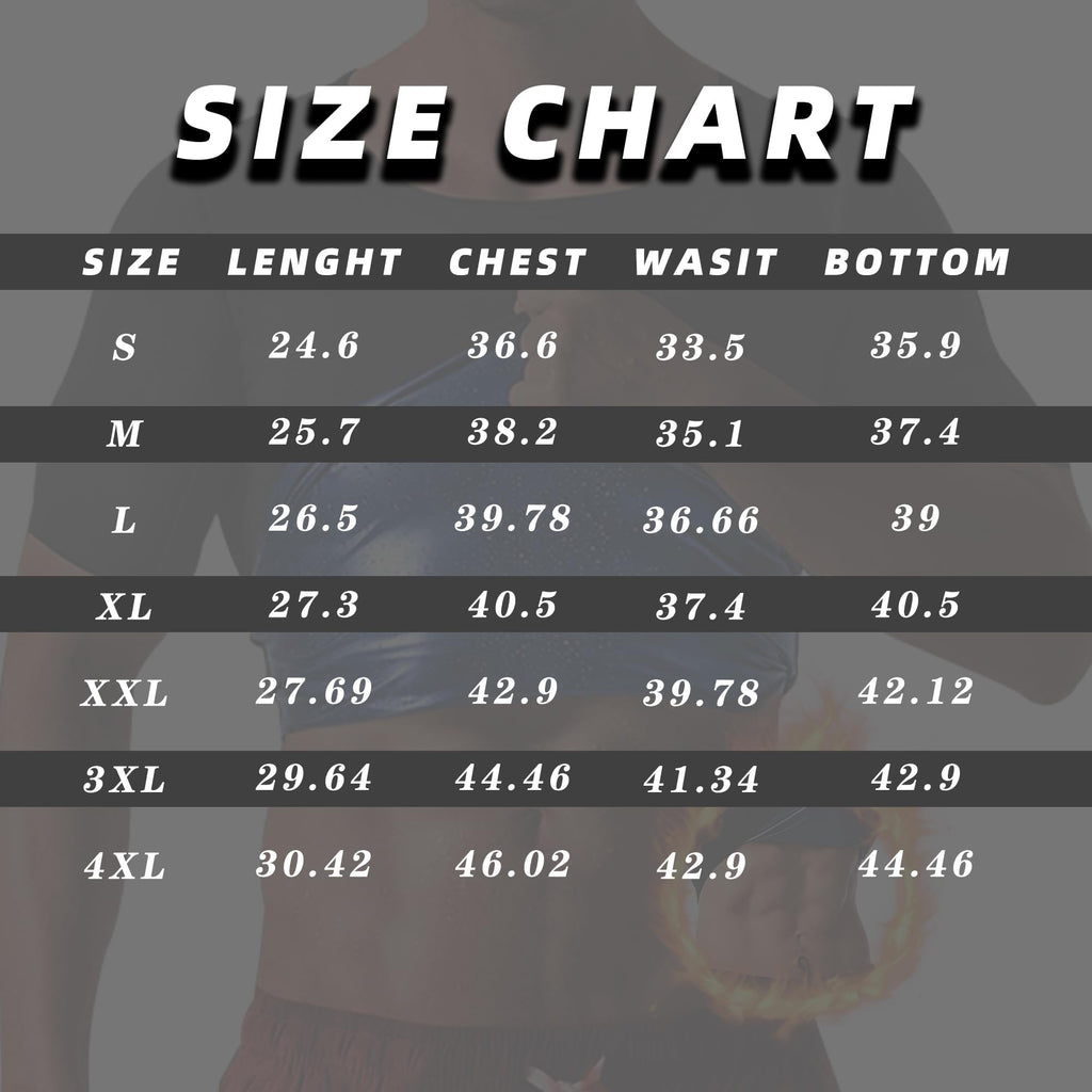 Sauna Sweat Suits Shirt for Men Sweat Suit Compression T-Shirt