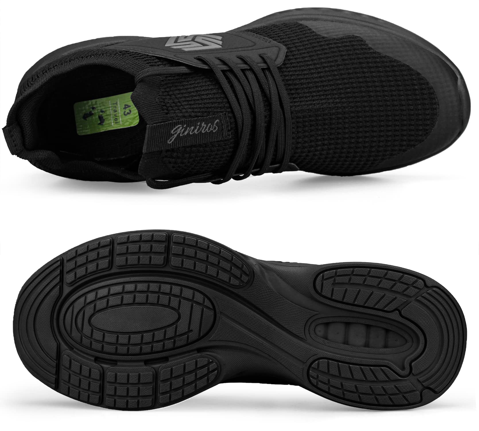 Mens Slip On Walking Shoes Non Slip Running Shoes Breathable