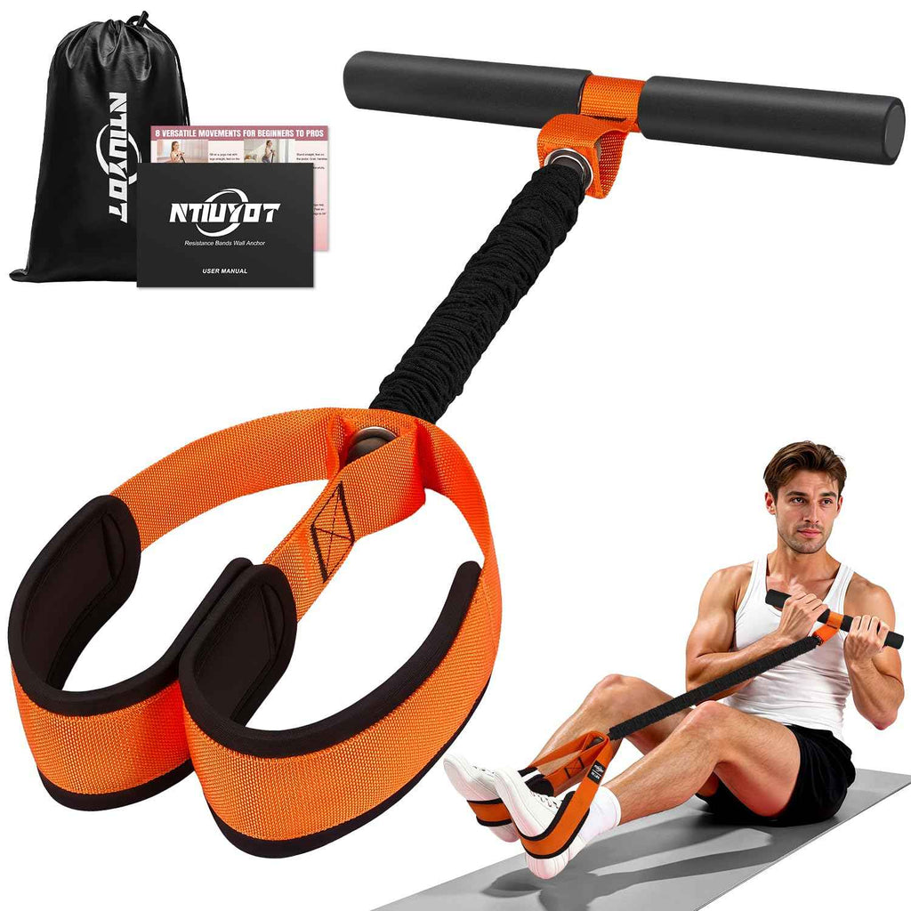 2026 Upgraded Durable Pedal Resistance Band with Handle, Physical Therapy