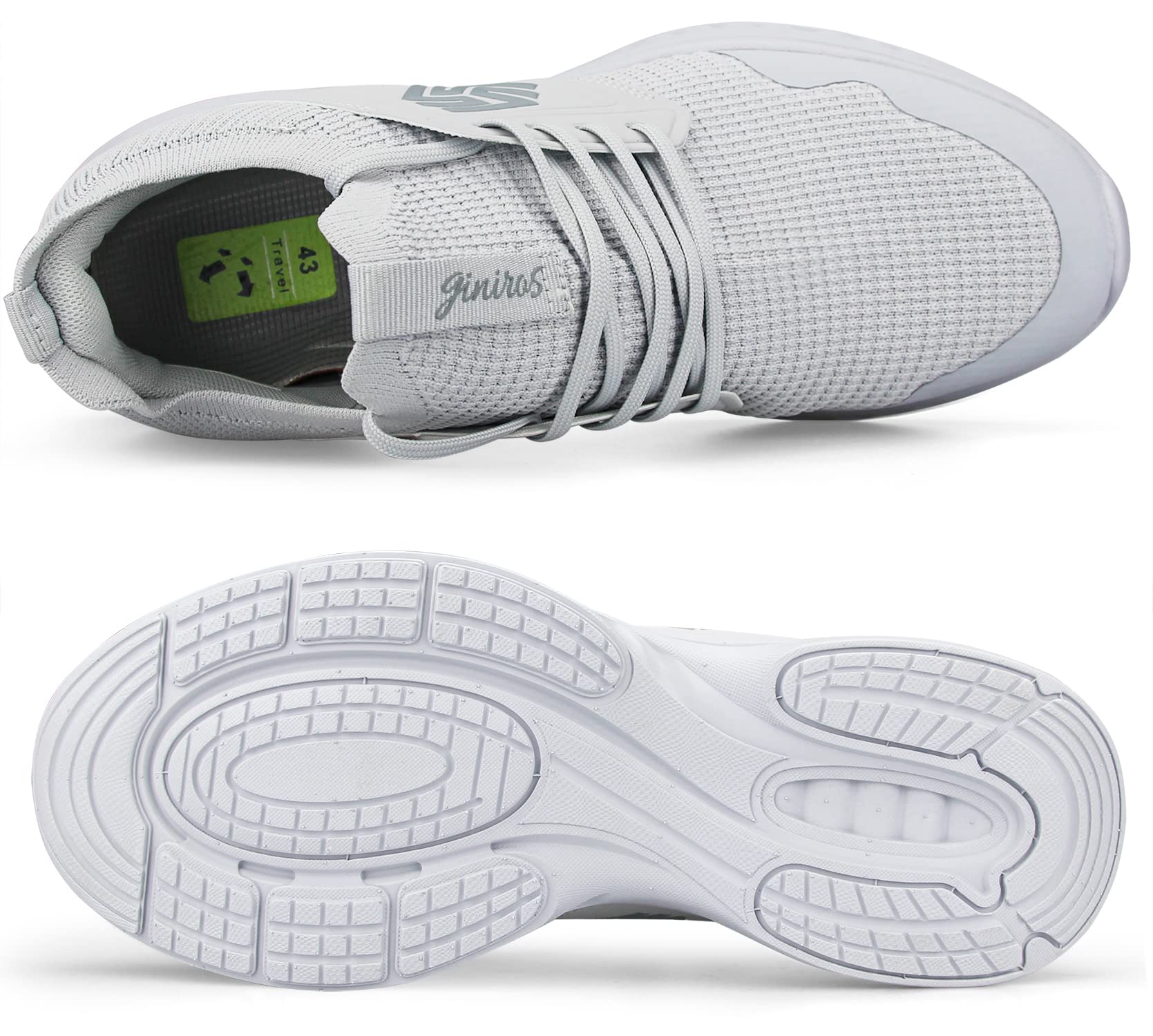 Mens Slip On Walking Shoes Non Slip Running Shoes Breathable