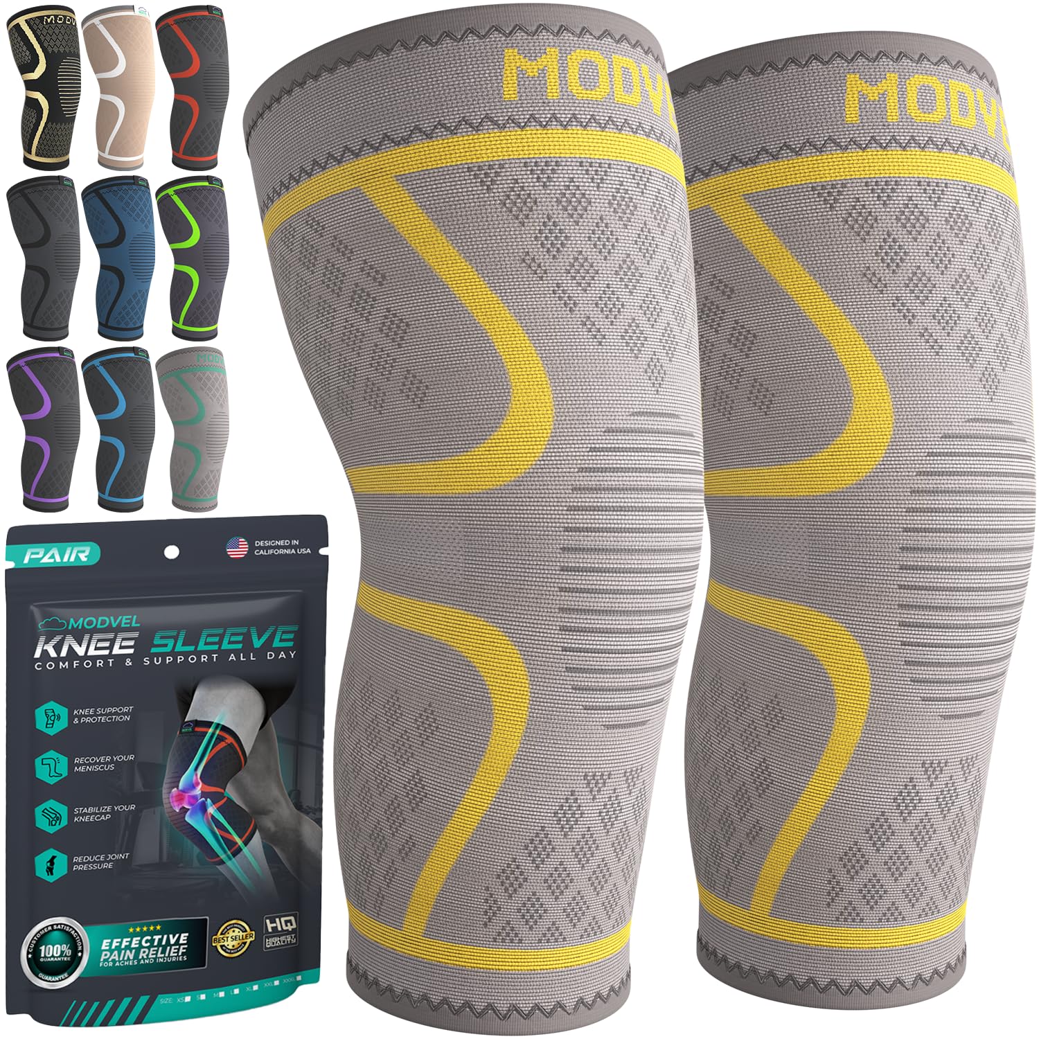 Compression Knee Brace for Women & Men