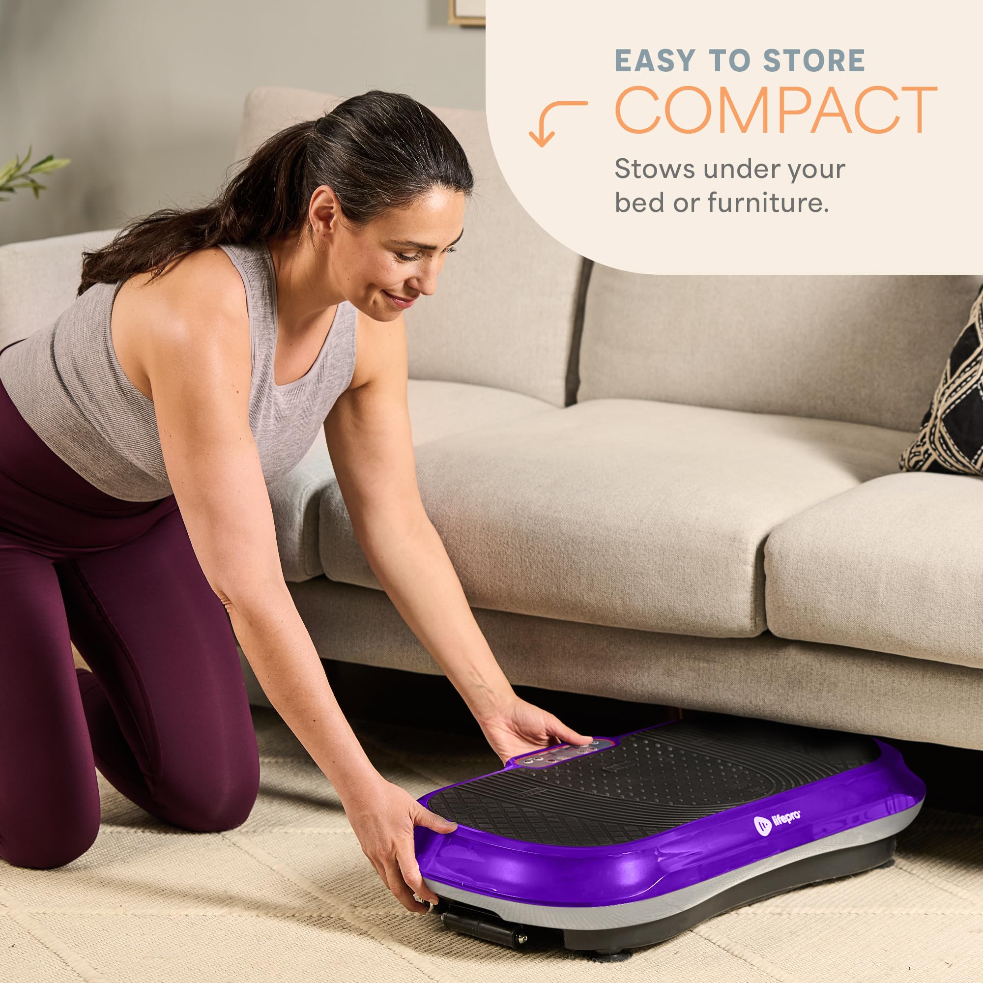 Waver Vibration Plate Exercise Machine – High-Intensity Vibration– Fitness Equipment for Strength & Toning