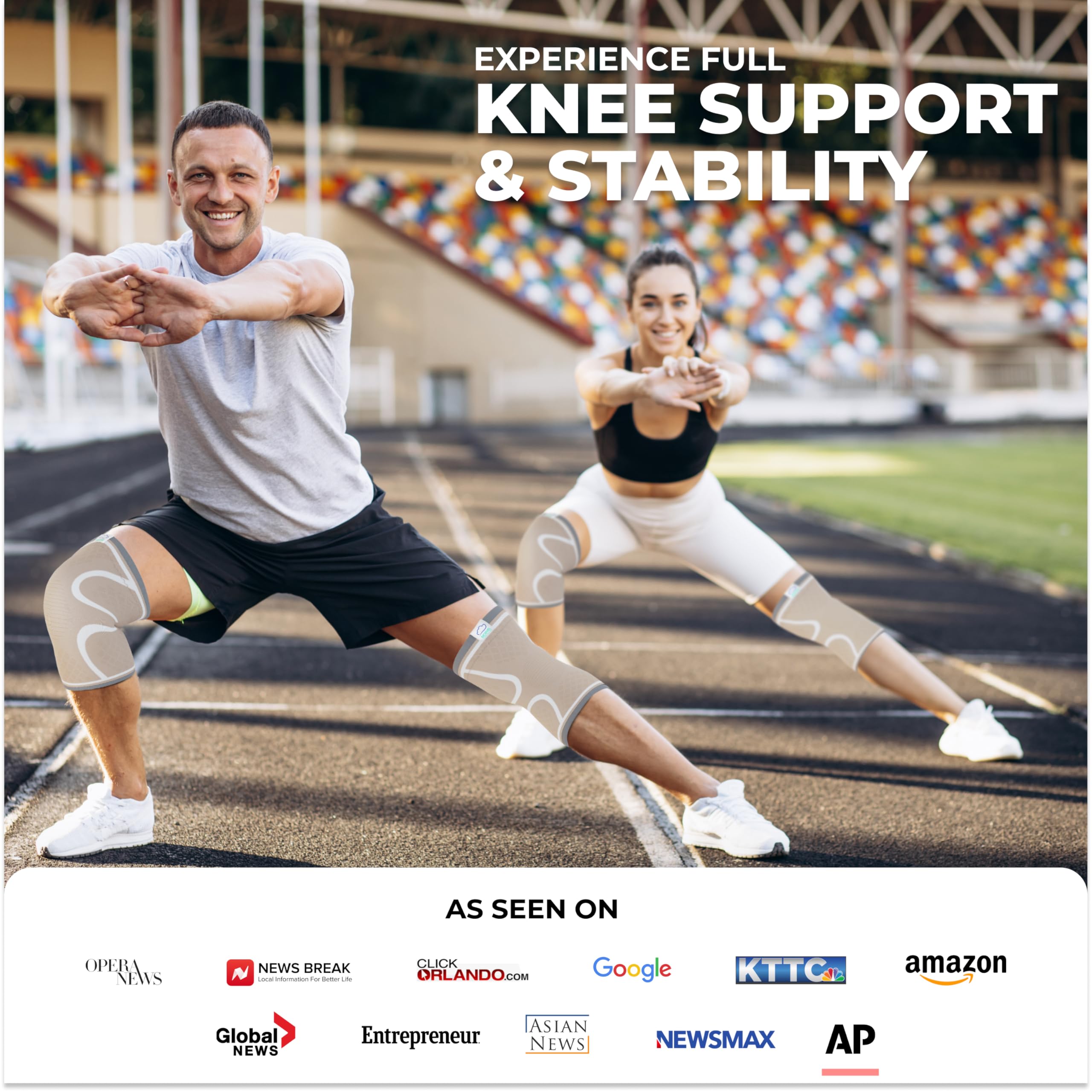 Compression Knee Brace for Women & Men