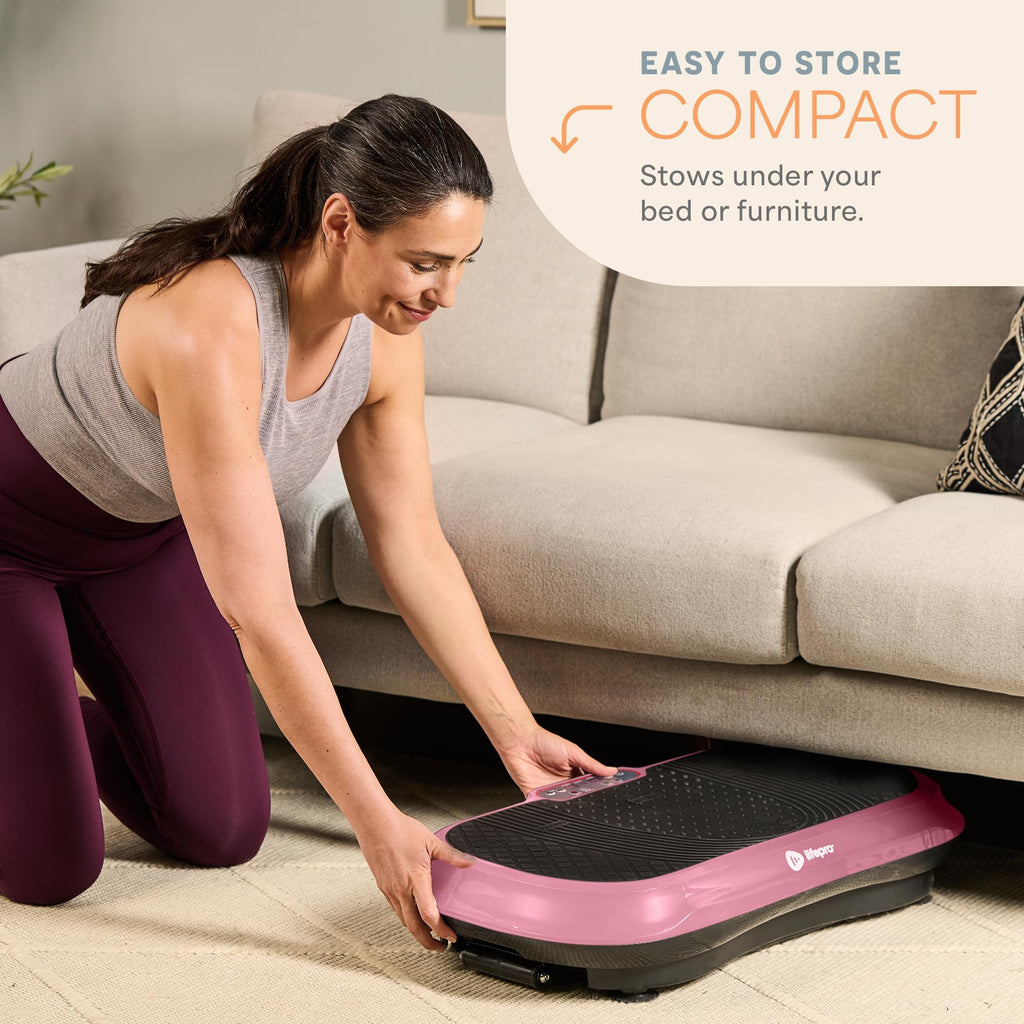 Waver Vibration Plate Exercise Machine – High-Intensity Vibration– Fitness Equipment for Strength & Toning