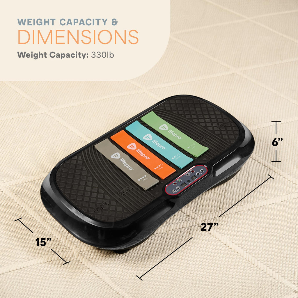 Waver Vibration Plate Exercise Machine – High-Intensity Vibration– Fitness Equipment for Strength & Toning