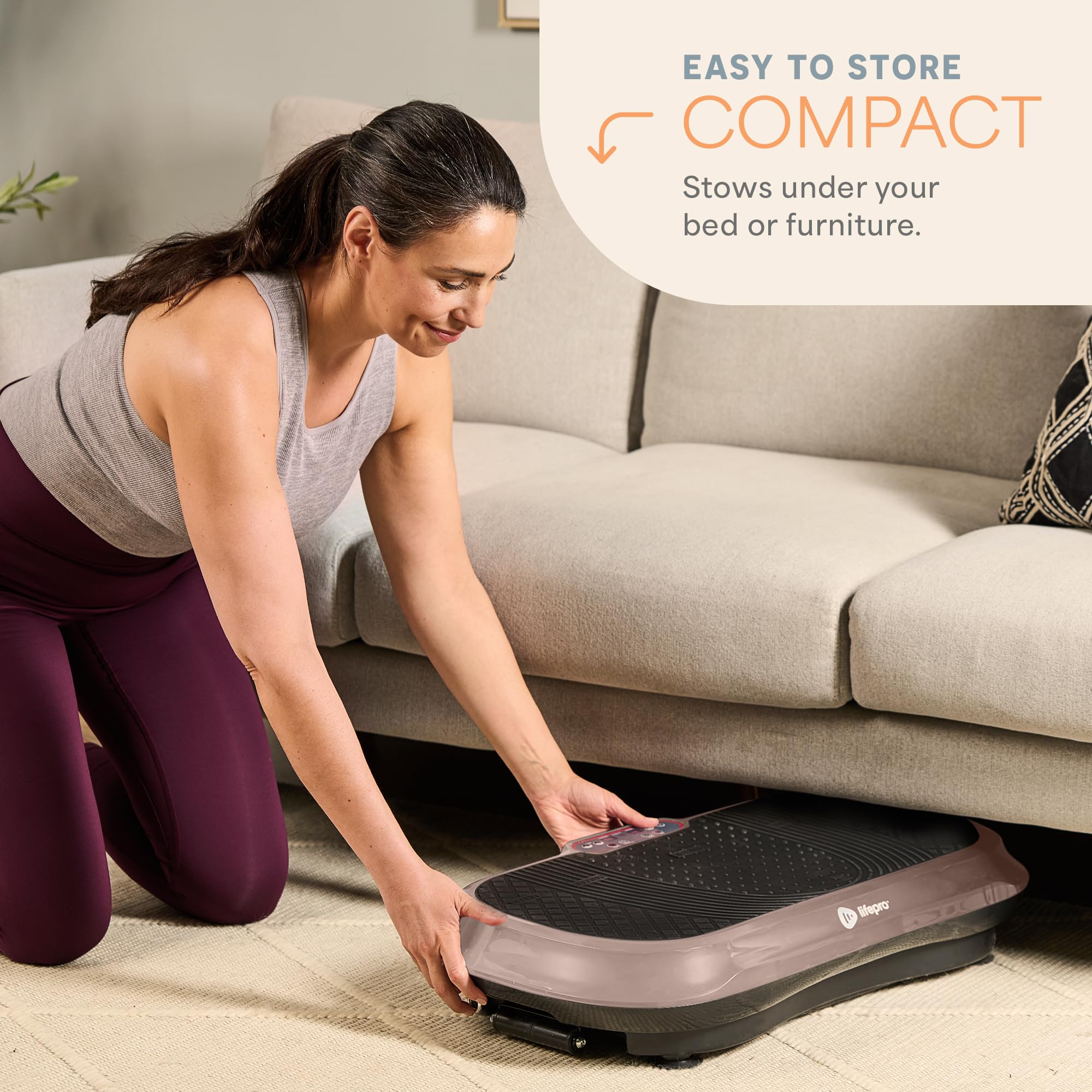 Waver Vibration Plate Exercise Machine – High-Intensity Vibration– Fitness Equipment for Strength & Toning