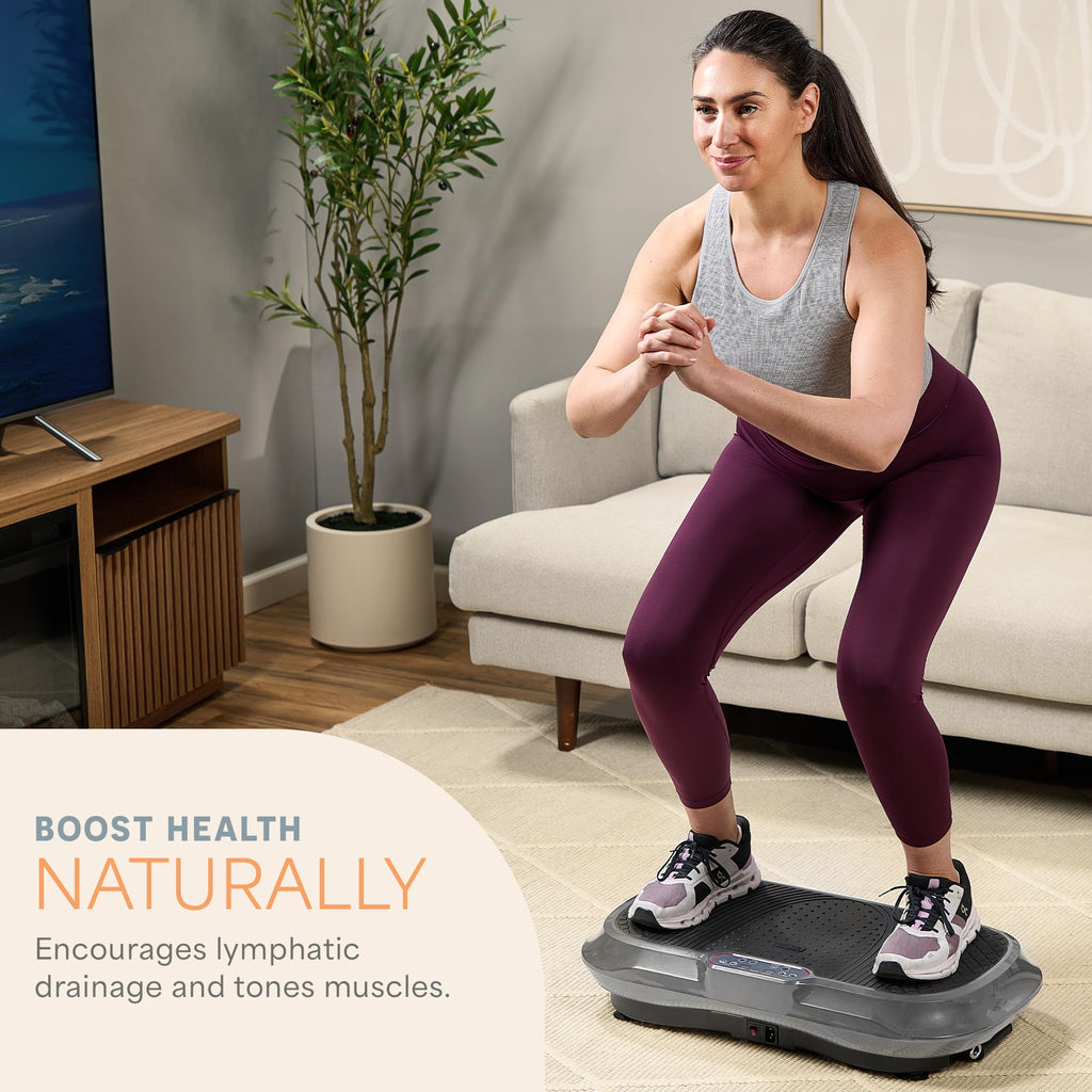 Waver Vibration Plate Exercise Machine – High-Intensity Vibration– Fitness Equipment for Strength & Toning