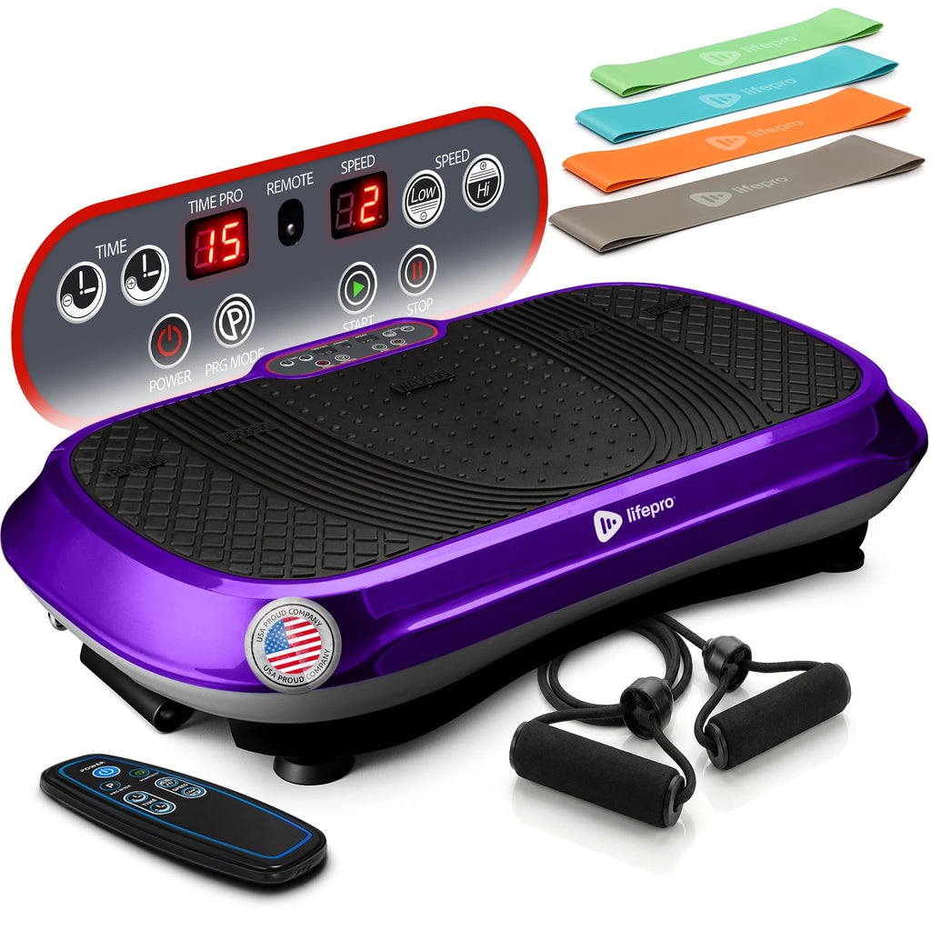 Waver Vibration Plate Exercise Machine – High-Intensity Vibration– Fitness Equipment for Strength & Toning