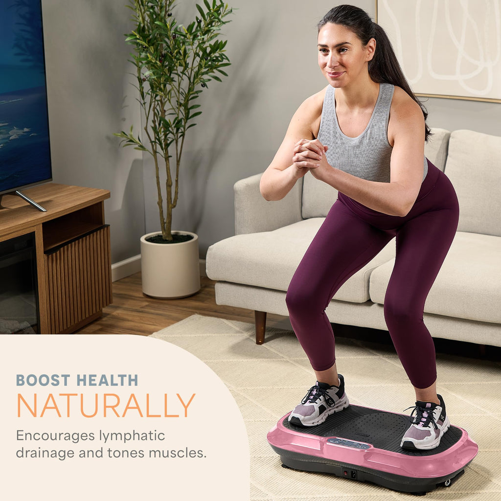 Waver Vibration Plate Exercise Machine – High-Intensity Vibration– Fitness Equipment for Strength & Toning