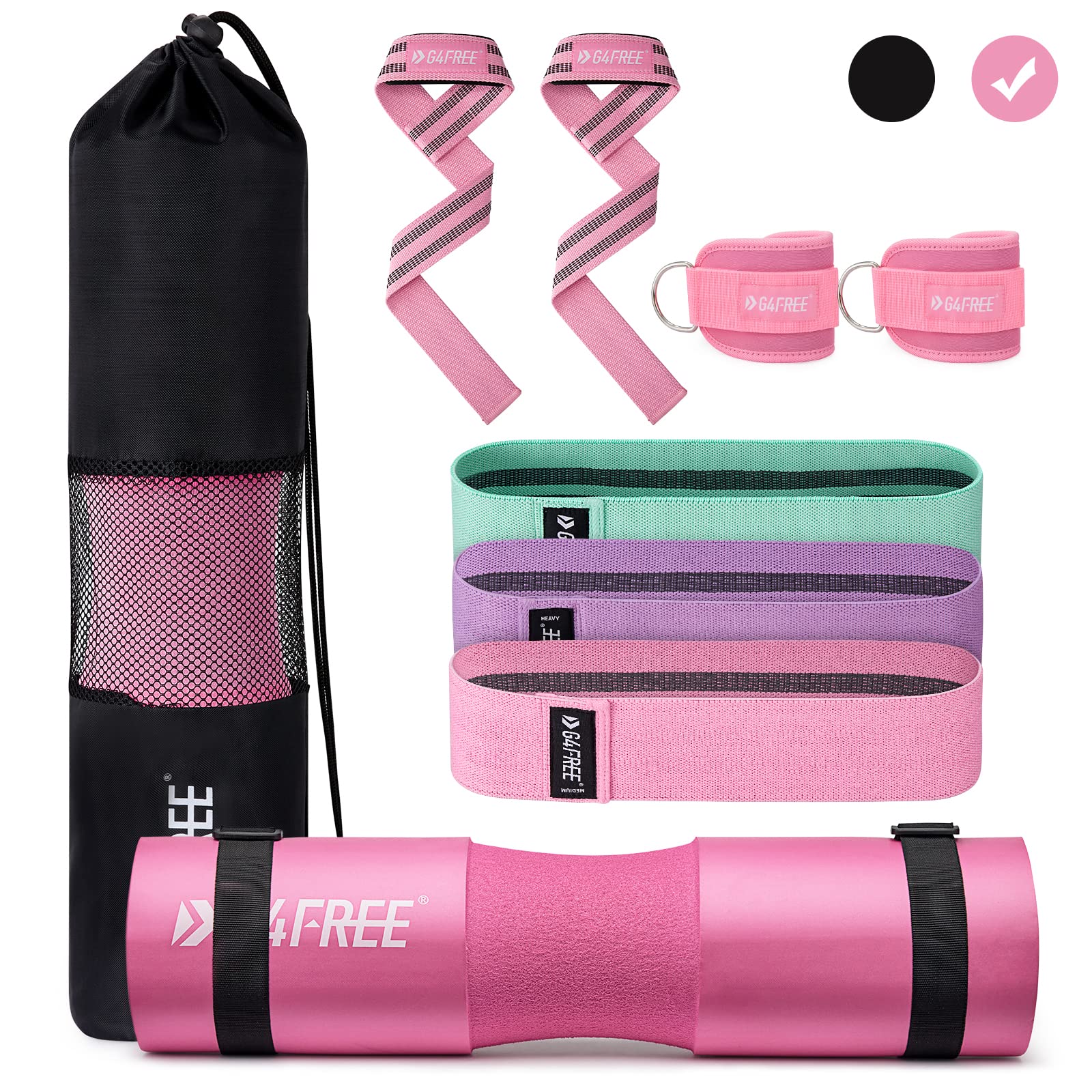 9Pcs Barbell Pad Set for Squat