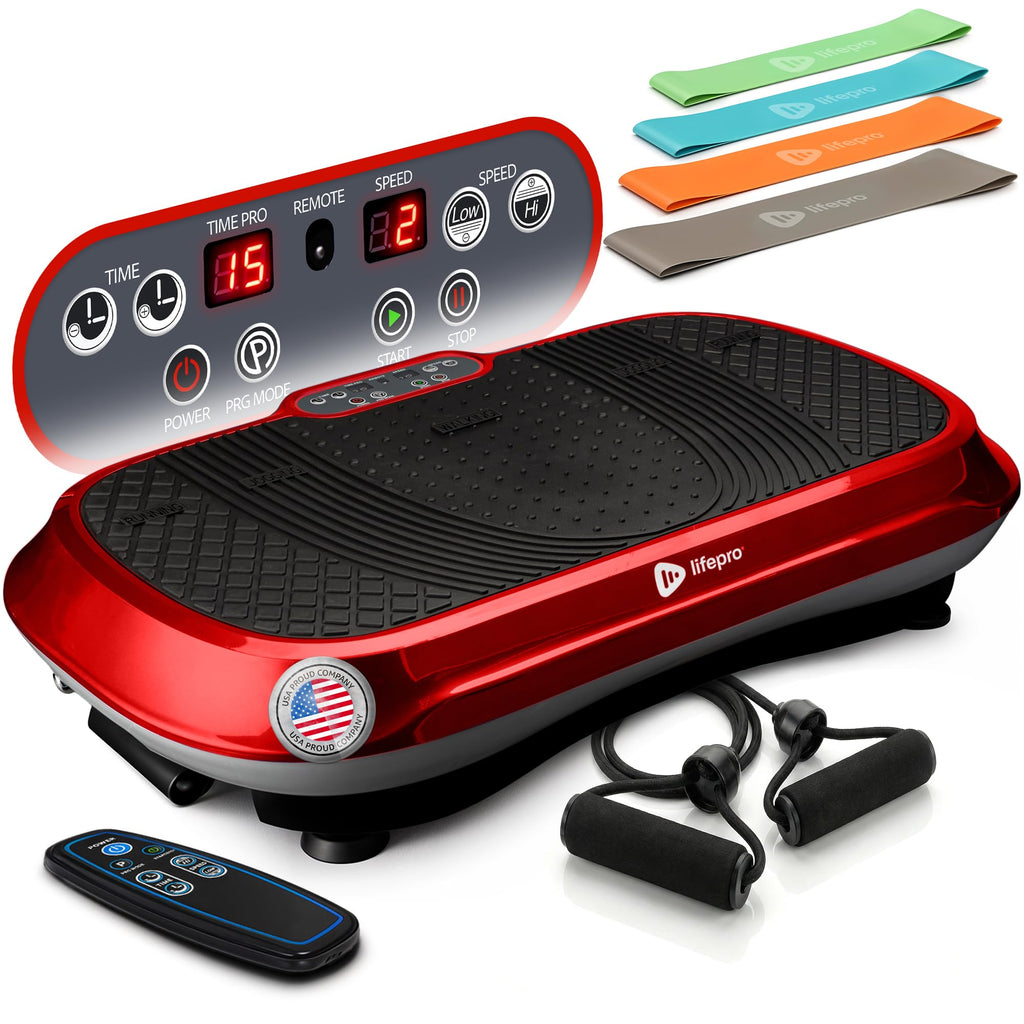 Waver Vibration Plate Exercise Machine – High-Intensity Vibration– Fitness Equipment for Strength & Toning