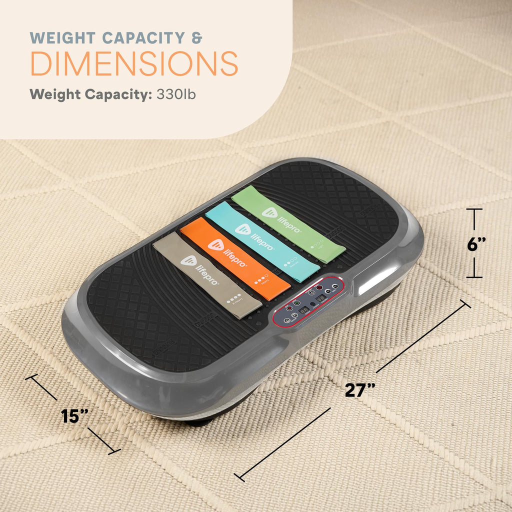 Waver Vibration Plate Exercise Machine – High-Intensity Vibration– Fitness Equipment for Strength & Toning