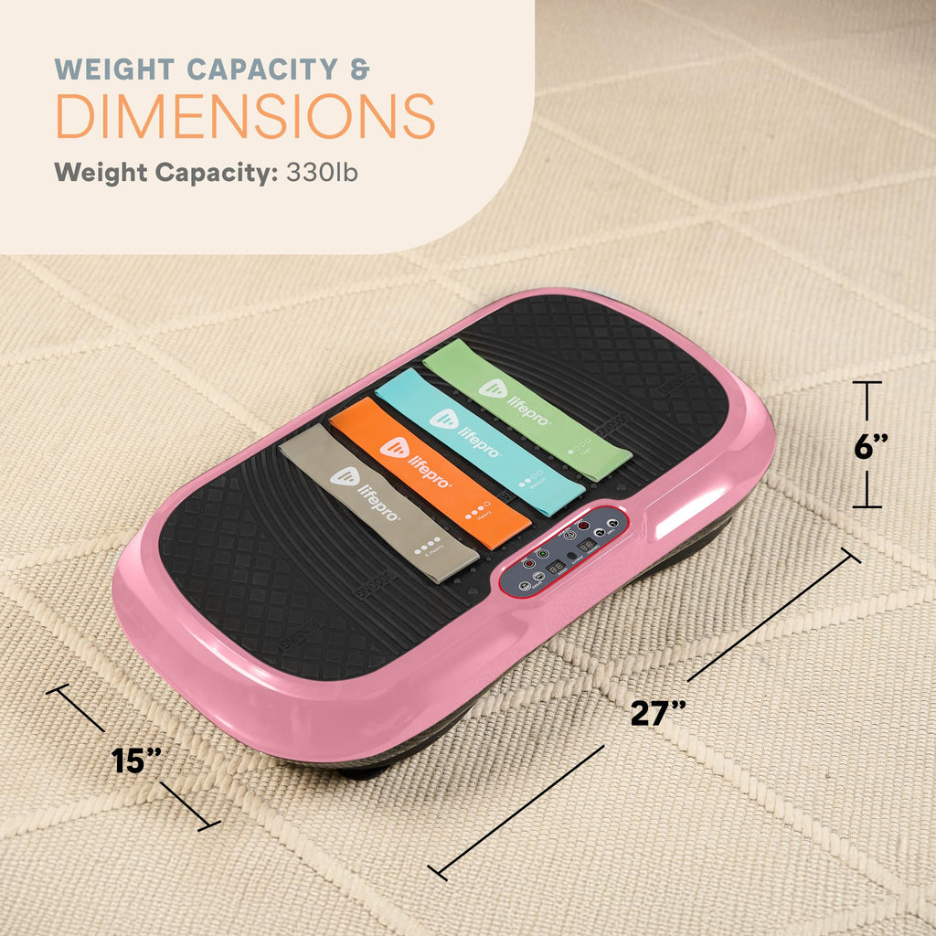 Waver Vibration Plate Exercise Machine – High-Intensity Vibration– Fitness Equipment for Strength & Toning