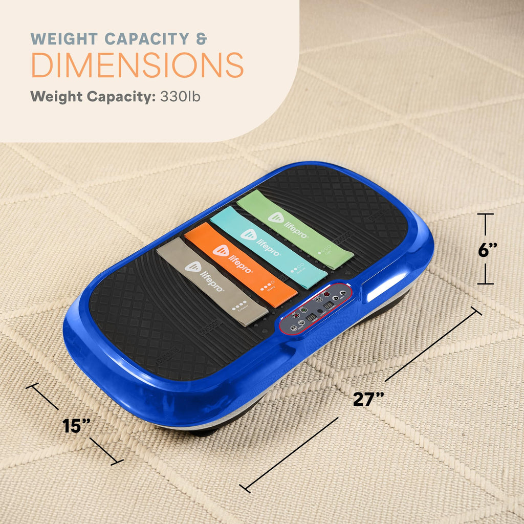 Waver Vibration Plate Exercise Machine – High-Intensity Vibration– Fitness Equipment for Strength & Toning