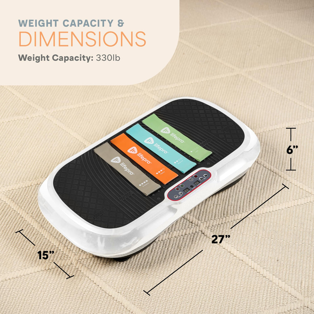 Waver Vibration Plate Exercise Machine – High-Intensity Vibration– Fitness Equipment for Strength & Toning