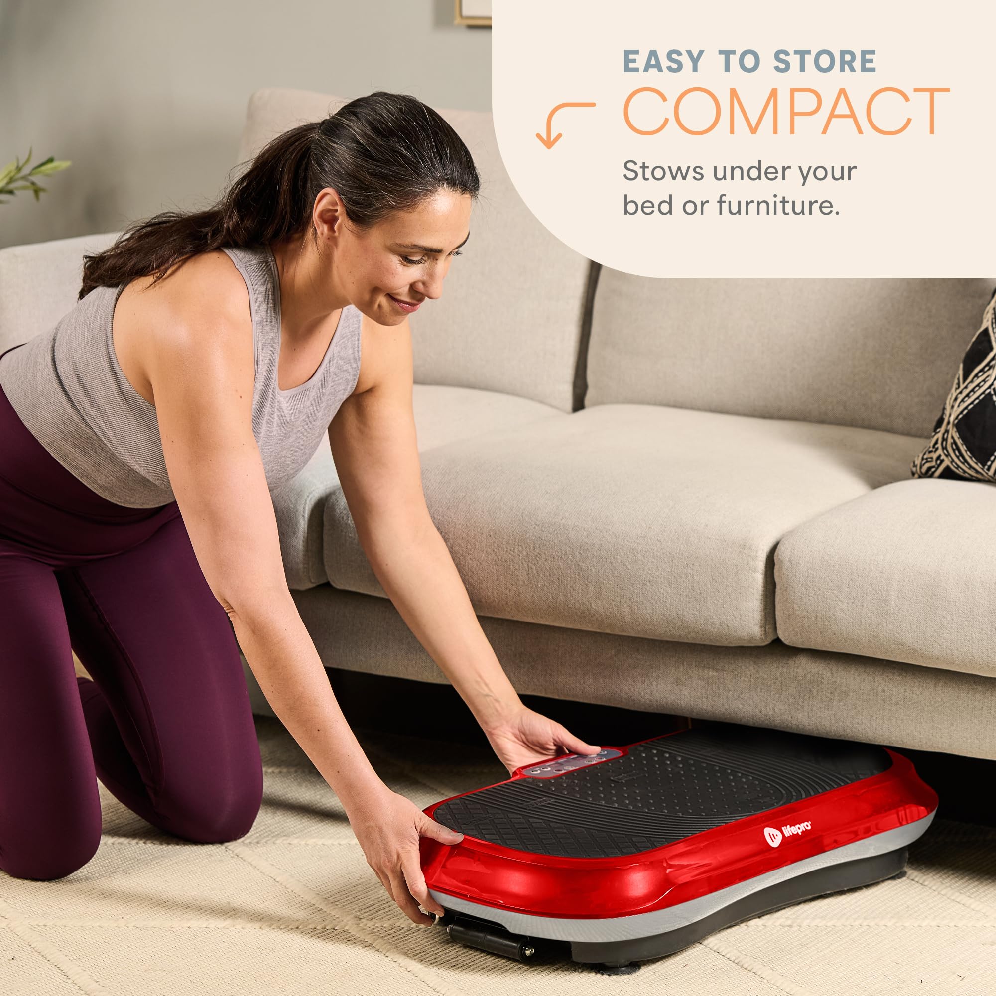 Waver Vibration Plate Exercise Machine – High-Intensity Vibration– Fitness Equipment for Strength & Toning
