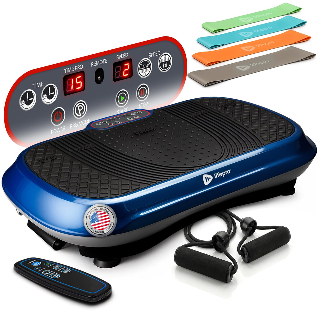 Waver Vibration Plate Exercise Machine – High-Intensity Vibration– Fitness Equipment for Strength & Toning