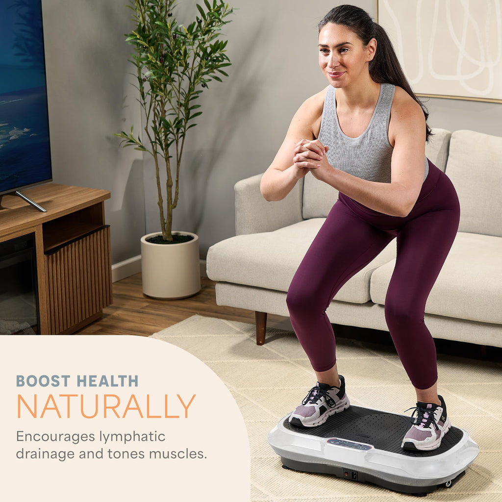 Waver Vibration Plate Exercise Machine – High-Intensity Vibration– Fitness Equipment for Strength & Toning