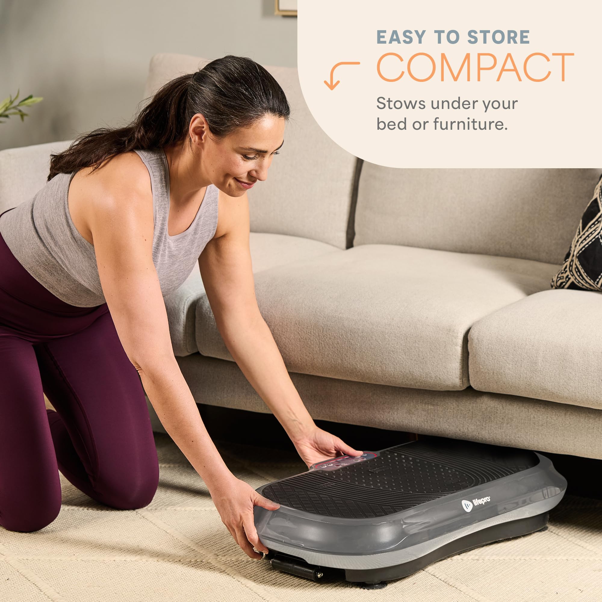 Waver Vibration Plate Exercise Machine – High-Intensity Vibration– Fitness Equipment for Strength & Toning