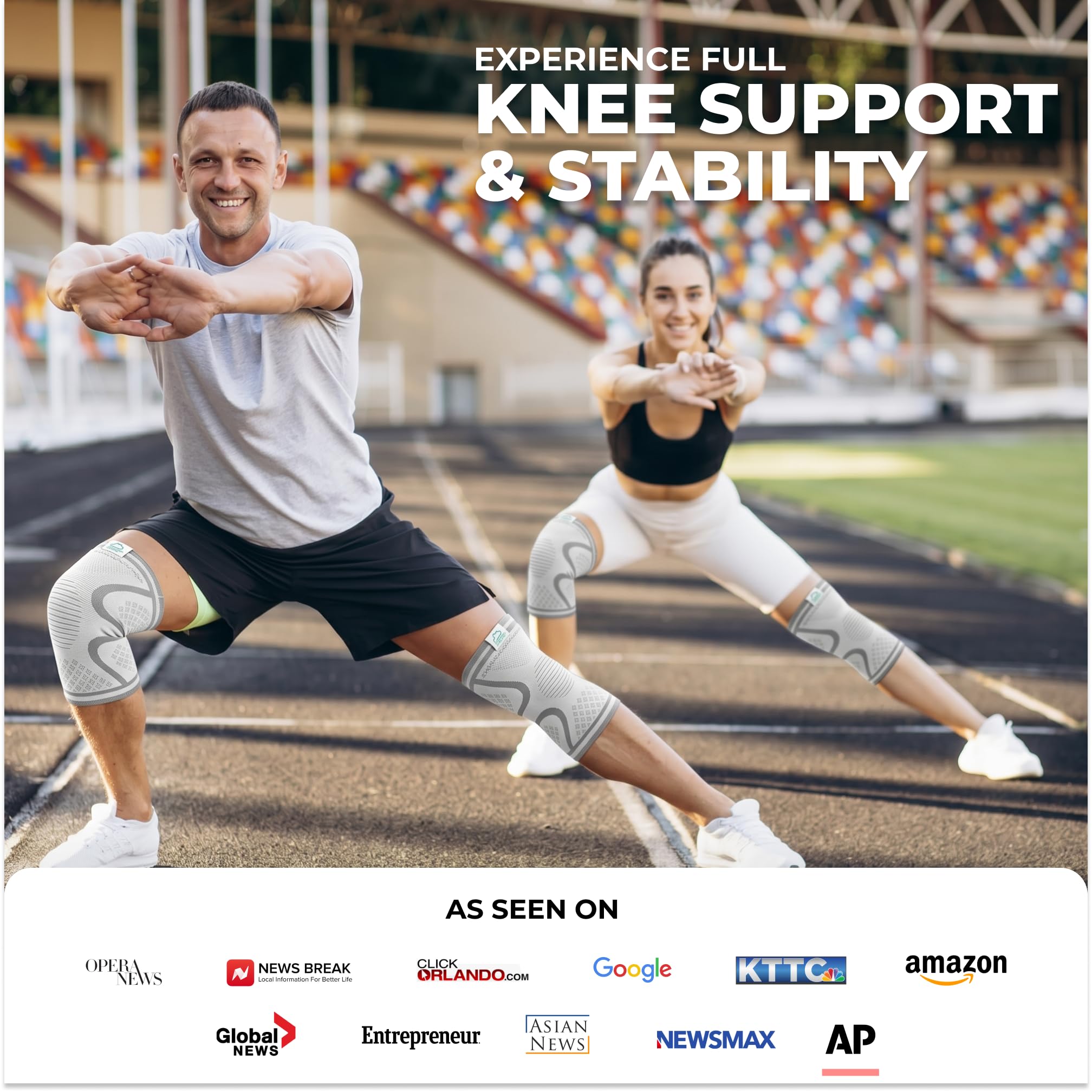 Compression Knee Brace for Women & Men