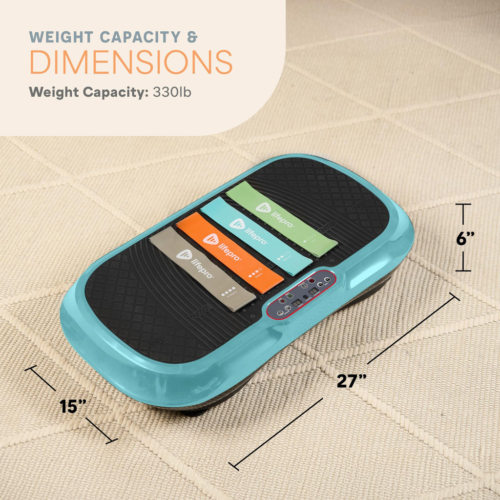 Waver Vibration Plate Exercise Machine – High-Intensity Vibration– Fitness Equipment for Strength & Toning