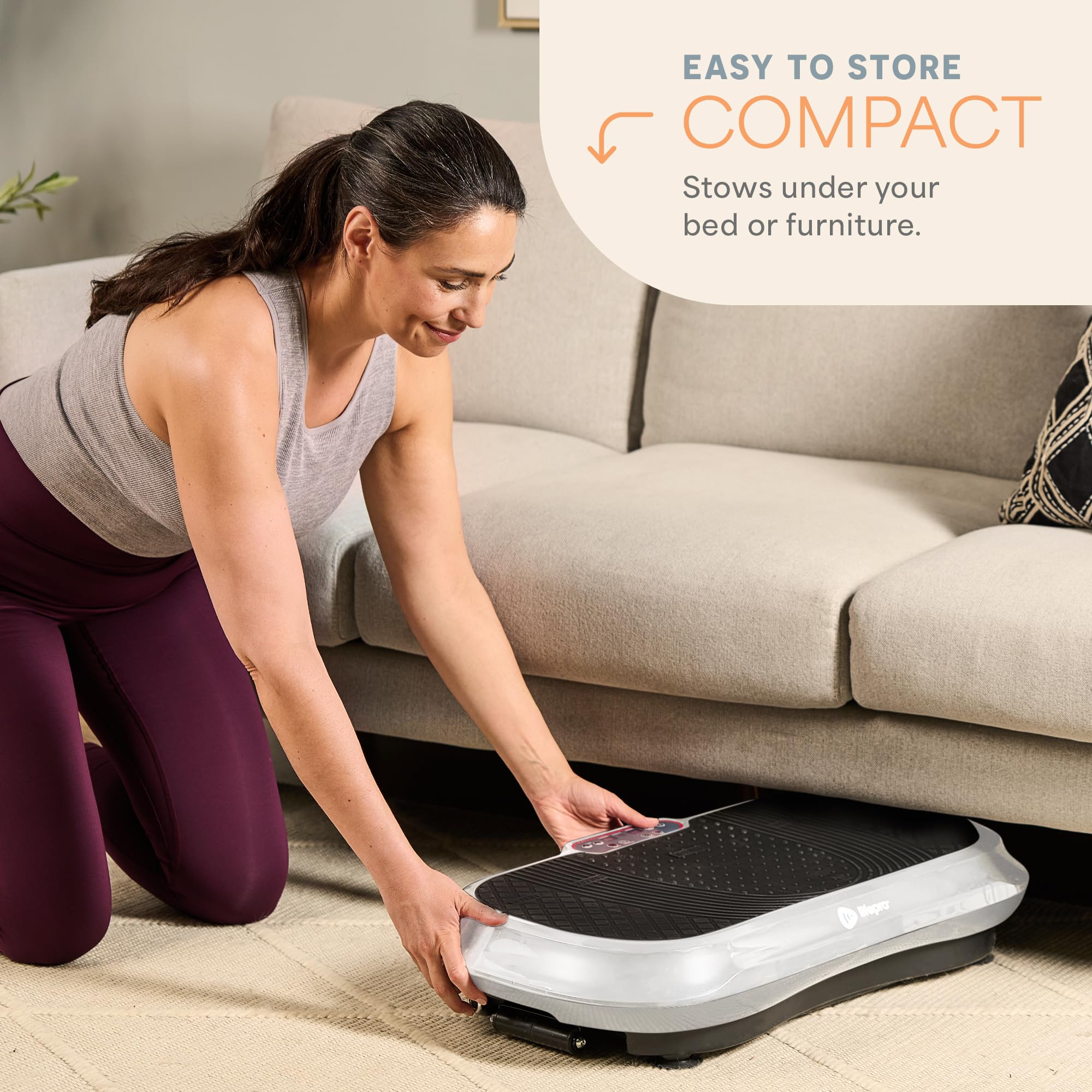 Waver Vibration Plate Exercise Machine – High-Intensity Vibration– Fitness Equipment for Strength & Toning