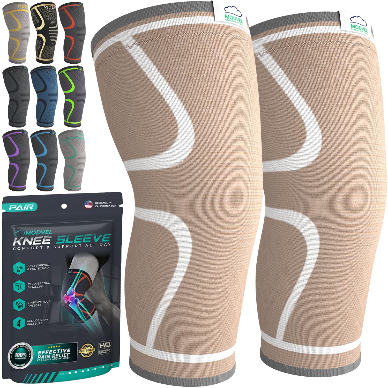 Compression Knee Brace for Women & Men