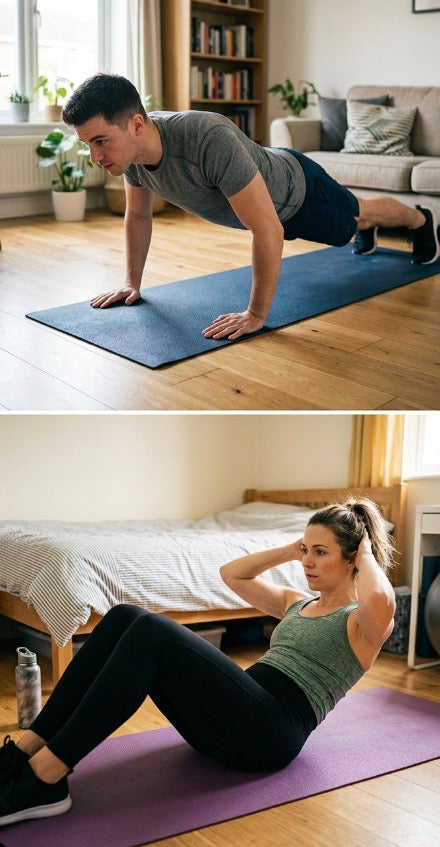 Get Ripped At Home: 8-Week Bodyweight Muscle Building Program | No Gym Home Workout eBook (Digital PDF)